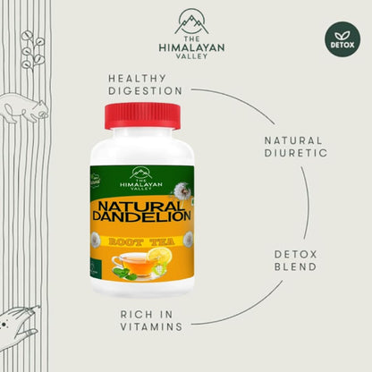 The Himalayan Valley™ Dandelion Root Powder (100 Grams)